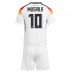 Maillot de foot Allemagne Jamal Musiala #10 Domicile vêtements enfant Europe 2024 Manches Courtes (+ pantalon court)